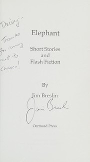 Cover of Elephant by Jim Breslin
