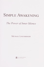 Cover of Simple Awakening by Michael Linenberger