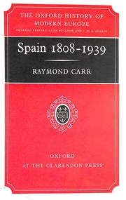 Cover of Spain 1808-1939 by Raymond Carr