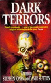 Cover of Dark Terrors by Stephen B. Jones