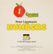 Cover of Peter Lippman's numbers by Peter J. Lippman