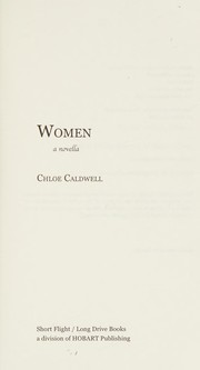 Cover of Women by Chloé Caldwell