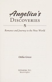 Front cover of Angelica's Discoveries by Otilia Greco