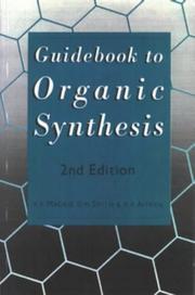 Cover of Guidebook to organic synthesis by Raymond K. Mackie