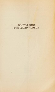 Front cover of Doctor Who by Ian Stuart Black