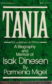 Cover of Tania by Parmenia Migel