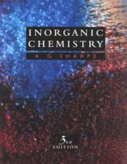Front cover of Inorganic chemistry by A. G. Sharpe