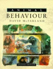 Cover of Animal behaviour by David McFarland