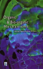 Front cover of Organic and bio-organic mechanisms by Michael I. Page