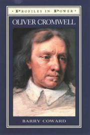 Cover of Oliver Cromwell by Barry Coward