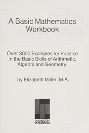 Cover of A basic mathematics workbook by Elizabeth Miller