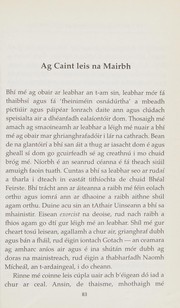 Front cover of Litir ó mo mháthair altrama, agus scéalta eile by Fionntán De Brún