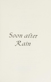 Cover of Soon after rain by James Hoggard