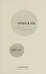 Cover of Letters and Life by Bret Lott