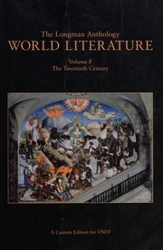 Front cover of The Twentieth Century -- Custom edition for UNLV by Djelal Kadir