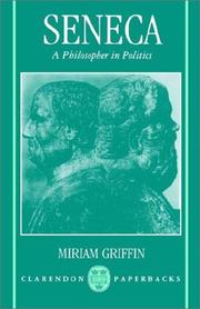 Cover of Seneca by Miriam T. Griffin