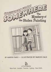 Cover of The mystery of the stolen painting by Harper Paris