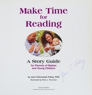 Cover of Make Time for Reading by Jean Ciborowski Fahey