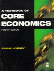 Cover of A textbook of core economics by Frank Livesey