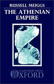Front cover of The Athenian empire by Russell Meiggs