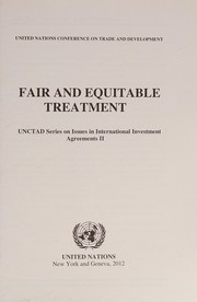 Cover of Fair and equitable treatment by United Nations Conference on Trade and Development