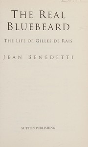 Cover of The real Bluebeard by Jean Benedetti
