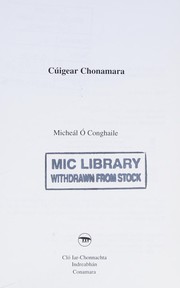 Cover of Cúigear Chonamara by Micheál Ó Conghaile