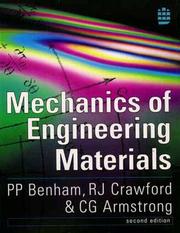 Front cover of Mechanics of engineering materials by P. P. Benham