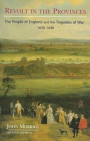 Cover of Revolt in the provinces by J. S. Morrill