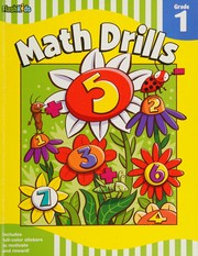 Cover of Math drills grade 1. by Shannon Keeley