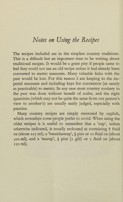 Front cover of A country recipe notebook by Audrey Parker