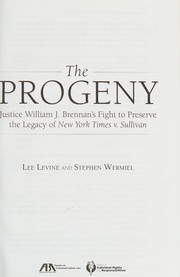 Cover of The progeny by Stephen Wermiel