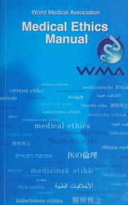 Front cover of Medical ethics manual by World Medical Association.