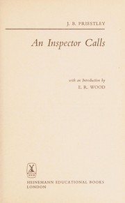 Cover of An Inspector Calls by J. B. Priestley