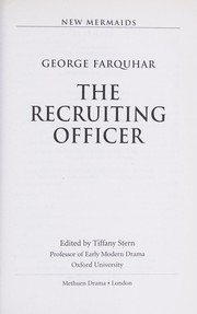 Front cover of The recruiting officer by George Farquhar