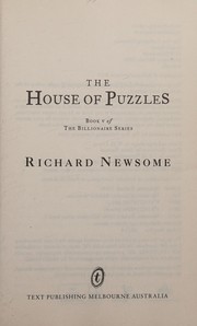 Front cover of House of Puzzles by Richard Newsome