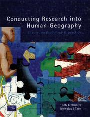 Front cover of Conducting research in human geography by Rob Kitchin