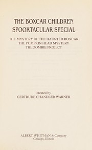 Front cover of The Boxcar Children spooktacular special by Gertrude Chandler Warner