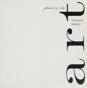 Front cover of Places in art by National Gallery (Great Britain)