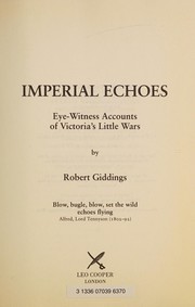 Cover of Imperial echoes by Robert Giddings