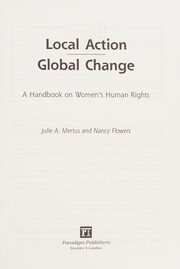 Cover of Local action/global change by Julie Mertus