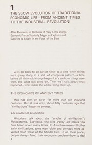 Front cover of Economics through the looking glass by Elbert V. Bowden
