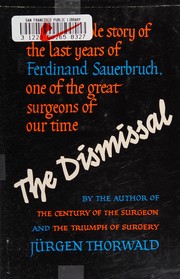 Front cover of The dismissal by Jürgen Thorwald