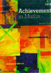 Front cover of Achievement in Maths (Certificate of Achievement in Mathematics) by Dominic Turpin
