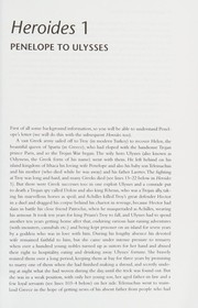 Cover of Ovid's Heroides by Ovid
