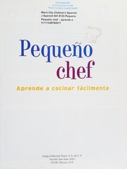 Cover of Pequeño chef by Lorena Hidalgo Zebadúa