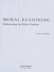Cover of Moral reasoning by Louis Groarke