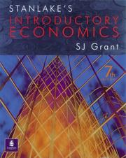 Front cover of Stanlake's Introductory Economics by G.F. Stanlake