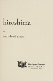 Cover of Hiroshima by Paul Edward Napora