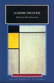 Cover of Academic discourse by John Flowerdew
